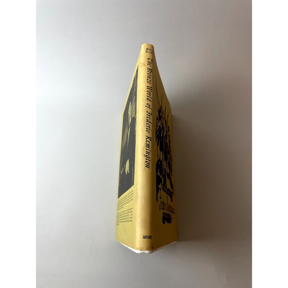 The Bronze World of Frederic Remington - Bruce Wear - FIRST ED 1966 DJ INSCRIBED - Picture 3 of 13